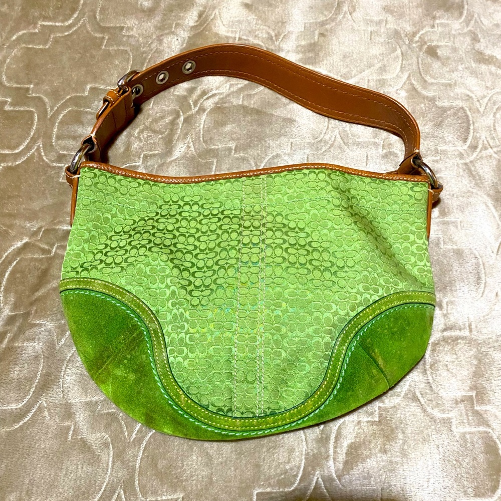 Used- vintage coach banana purse